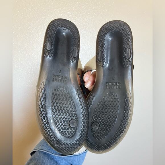 Stuart Weitzman Brown tortoise shell jelly sandals size 7 - Picture 4 of 7